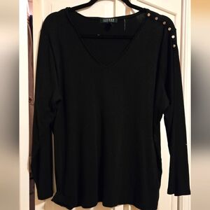 Ralph Lauren Women's Long Sleeve Top 2X